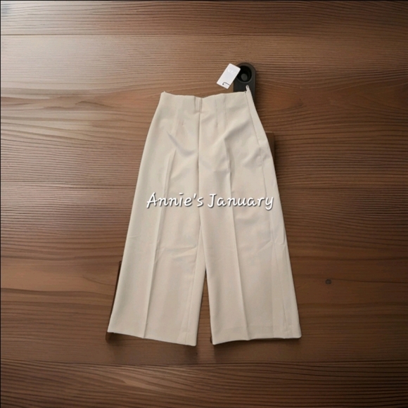 ZARA Women's ZW Collection Culottes(Sand, US M, L/EUR M, L) - Picture 10 of 10